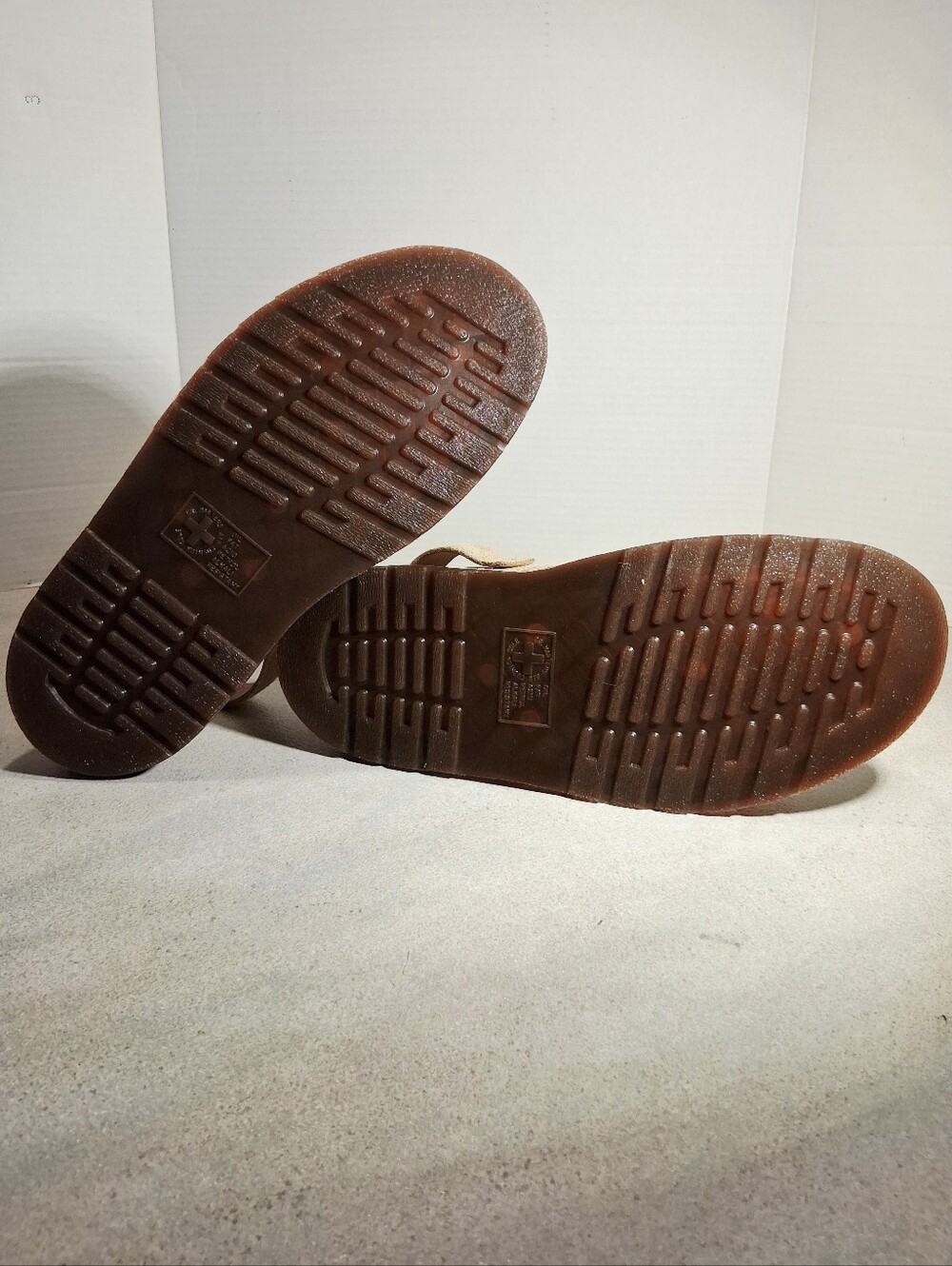 Dr Doc Martens Isham Beige Suede Mules Womans Sz. 11 - Picture 9 of 9
